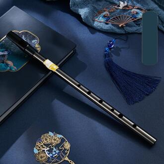 Klarinet Ierse Fluitje Beginner 6-Gat Klarinet Tin Treble Klarinet Instrumento Musical De Bambú Amargado zwart d