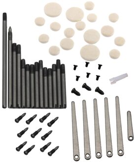 Klarinet Reparatie Tool Set Onderhoud Onderdelen Lente Blad Geluid Gat Pads Spindel Schroeven Instrument
