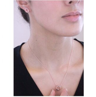 Klarinet sets - Oostenrijks kristal Wit en roségoud - One Size