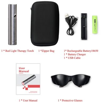 Klasse Ii Handheld 630nm 660nm Led Rode Huid Therapie Facial Lamp 850nm Pdt Schoonheid Apparaat Nabij-infrarood Licht Voor full Body UK