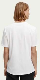 Klassiek jersey T-shirt van biologisch katoen Wit