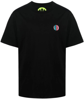 Klassiek Jersey T-Shirt voor Heren Barrow , Black , Heren - L,S,Xs