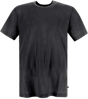 Klassiek Katoenen T-shirt James Perse , Black , Heren - 2Xl,Xl,L,M,S