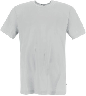 Klassiek Katoenen T-shirt James Perse , White , Heren - 2Xl,Xl,S