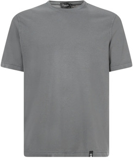 Klassiek T-shirt voor mannen Drumohr , Gray , Heren - Xl,L,M,3Xl