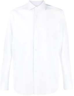 Klassiek Wit Overhemd Z Zegna , White , Heren - 2Xl,Xl,L,M