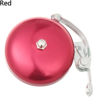 Klassieke Aluminium Fietsbel Mountainbike Racefiets Waarschuwing Messing Hoorn Outdoor Fietsen Accessoires rood