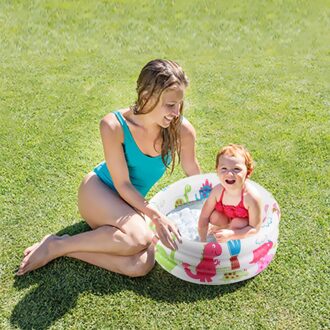 Klassieke Baby Float Zwemmen Ring Zuigeling Praktische Drijvende Baden Speelgoed Multi-Functionele Pvc Opblaasbare Zwemmen Cirkel