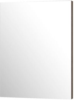 Klassieke Badkamerspiegel Napoli - Rechthoekig - Donkere Eik - 60x80 Cm