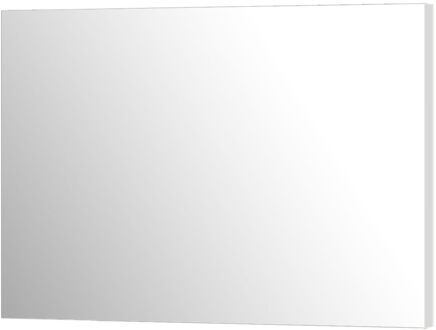 Klassieke Badkamerspiegel Napoli - Rechthoekig - Hoogglans Wit - 120x80 Cm