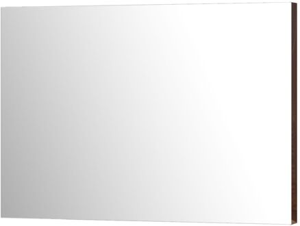 Klassieke Badkamerspiegel Napoli - Rechthoekig - Notenhout - 120x80 Cm