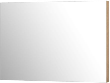 Klassieke Badkamerspiegel Napoli - Rechthoekig - Scandinavisch Eiken - 120x80 Cm