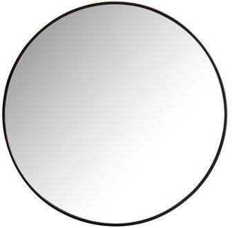 Klassieke Badkamerspiegel Napoli - Rond - Zwart - Ø70 Cm