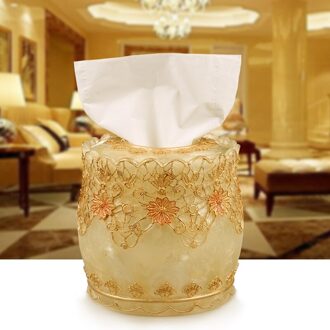 Klassieke Bloem Patroon Hars Badkamer Accessoires Tandpasta Houder Bad Lotion Fles Mond Cup Wc Borstel Bad Benodigdheden Tissue doos A