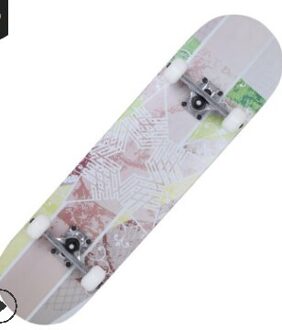 Klassieke Concave Skateboard Galaxy Night Print Longboard Esdoorn Deck Extreme Sport En Buiten Dubbele Kick Truc Voor Beginners 4