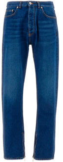 Klassieke Denim Jeans Off White , Blue , Heren - W32,W31,W30,W33,W34