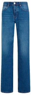 Klassieke Fit Jeans, Gebruikt Blauw Ami Paris , Blue , Heren - W33,W28,W31,W32