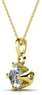 Klassieke hangers - Goud en kristal - maat