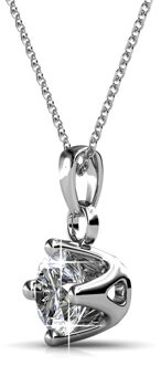 Klassieke hangers - Zilver en kristal - One Size