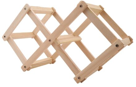 Klassieke Houten Rode Wijn Rack 3 Fles Houder Keuken Bar Display Plank Keuken Bar Accessorie Vouwen Hout Wijn rack