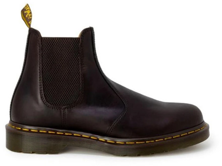 Klassieke leren enkellaarzen met hak Dr. Martens , Brown , Heren - 42 Eu,46 Eu,44 Eu,40 Eu,43 EU