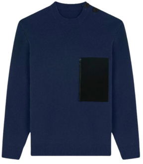 Klassieke Marin Jack Sweater Apnee , Blue , Heren - XL