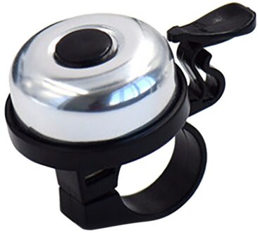 Klassieke Metal Bell Ring Mtb Fiets Fiets Stuur Fiets Bell Alarm Oproep Op De Fiets Bike Ringer #50 zilver