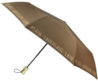 Klassieke Paraplu Alviero Martini 1a Classe , Brown , Unisex - ONE Size