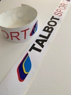 Klassieke Parasol Talbot Sport Stickers, Vinyl Witte Achtergrond Voor Auto 'S