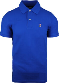 Klassieke Polo Korte Mouw Blauw Heren Katoenen Top B6K001B1PC LAPIS