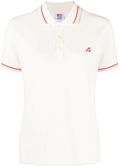 Klassieke Polo Shirt voor Vrouwen Autry , White , Dames - L,M,S,Xs