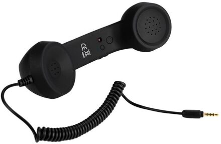 Klassieke Retro Headset 3.5Mm Telefoon Handset Comfort Telefoon Handset Mini Mic Speaker Telefoontje Ontvanger Voor Telefoon 01