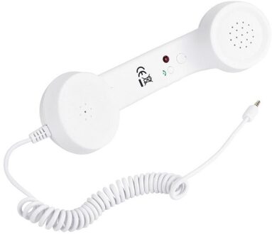 Klassieke Retro Headset 3.5Mm Telefoon Handset Comfort Telefoon Handset Mini Mic Speaker Telefoontje Ontvanger Voor Telefoon 02