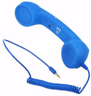 Klassieke Retro Headset 3.5Mm Telefoon Handset Comfort Telefoon Handset Mini Mic Speaker Telefoontje Ontvanger Voor Telefoon 03