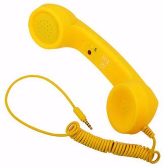 Klassieke Retro Headset 3.5Mm Telefoon Handset Comfort Telefoon Handset Mini Mic Speaker Telefoontje Ontvanger Voor Telefoon 04