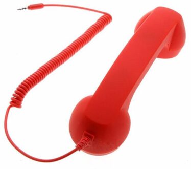 Klassieke Retro Headset 3.5Mm Telefoon Handset Comfort Telefoon Handset Mini Mic Speaker Telefoontje Ontvanger Voor Telefoon 06