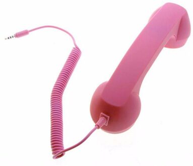 Klassieke Retro Headset 3.5Mm Telefoon Handset Comfort Telefoon Handset Mini Mic Speaker Telefoontje Ontvanger Voor Telefoon 07