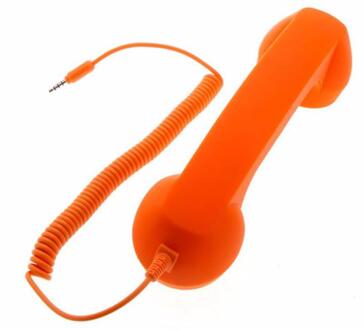 Klassieke Retro Headset 3.5Mm Telefoon Handset Comfort Telefoon Handset Mini Mic Speaker Telefoontje Ontvanger Voor Telefoon 09