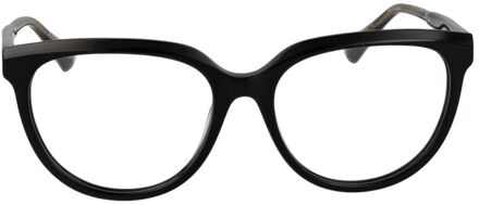 Klassieke Ronde Zonnebril Zwart - One Size