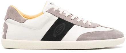 Klassieke Sneakers Tod's , White , Heren - 44 Eu,43 Eu,45 EU