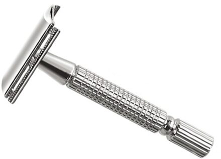 Klassieke Stijl Duurzaam Mannen Scheerapparaat Comfortabel Scheren Scheermessen Oude Stijl Dubbele Edge Mes