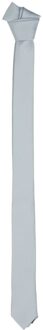 Klassieke Stropdas Zilver Lichtgrijs