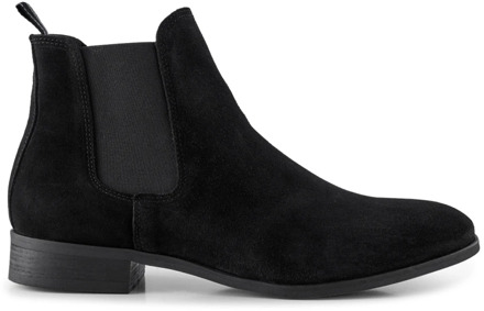 Klassieke Suede Chelsea Boots Shoe the Bear , Black , Heren - 46 Eu,44 Eu,41 Eu,40 Eu,45 Eu,42 Eu,43 EU