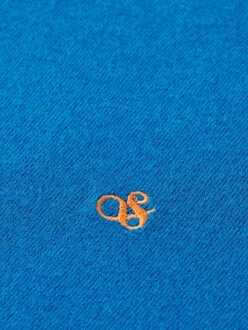 Klassieke trui met ronde hals Blauw - XL