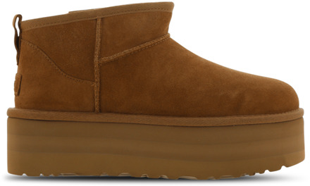 Klassieke Ultra Mini Platform Laarzen UGG , Brown , Dames - 40 EU