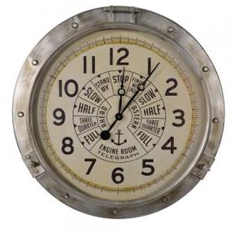 Klassieke wandklok Glasgow 72x7 cm