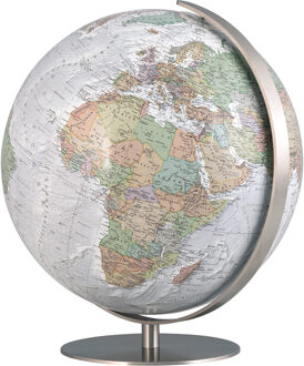 Klassieke wereldbol Duo Alba XL | Ø 40 cm | met verlichting | Columbus Verlag