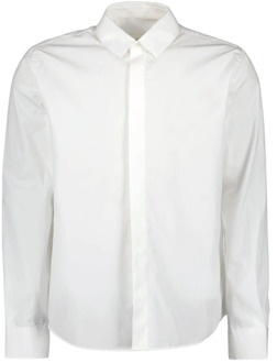 Klassieke Witte Overhemd Ami Paris , White , Heren - Xl,L,M,S,Xs