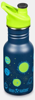 Klean Kanteen Kid Classic Narrow 12Oz (W/Kid Sport Cap) Blauw - One size