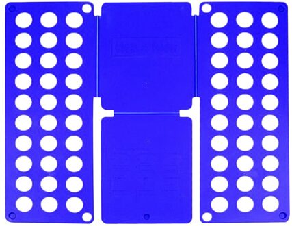 Kleding Holder Kledingkast Organiseren Plastic Garment Folding Board Verstelbare Shirts Wasserij Kleren Houder Voor Thuis Blauw